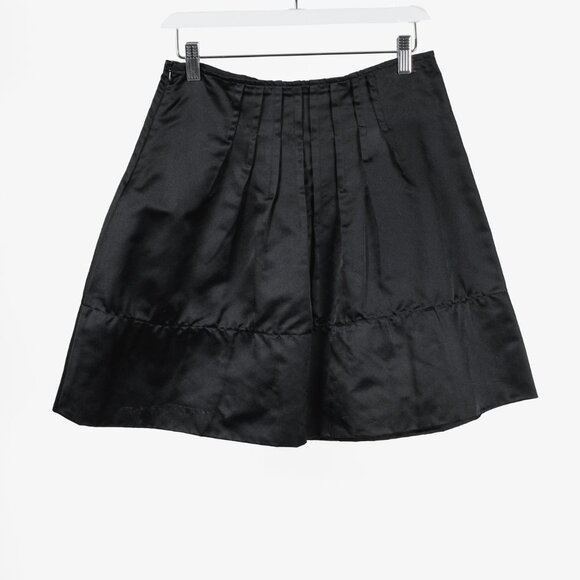 Miu Miu 2006 Satin Silk Pleated Skirt - Picture 2 of 10